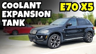 BMW E70 X5 Coolant expansion tank replacement...and a road trip
