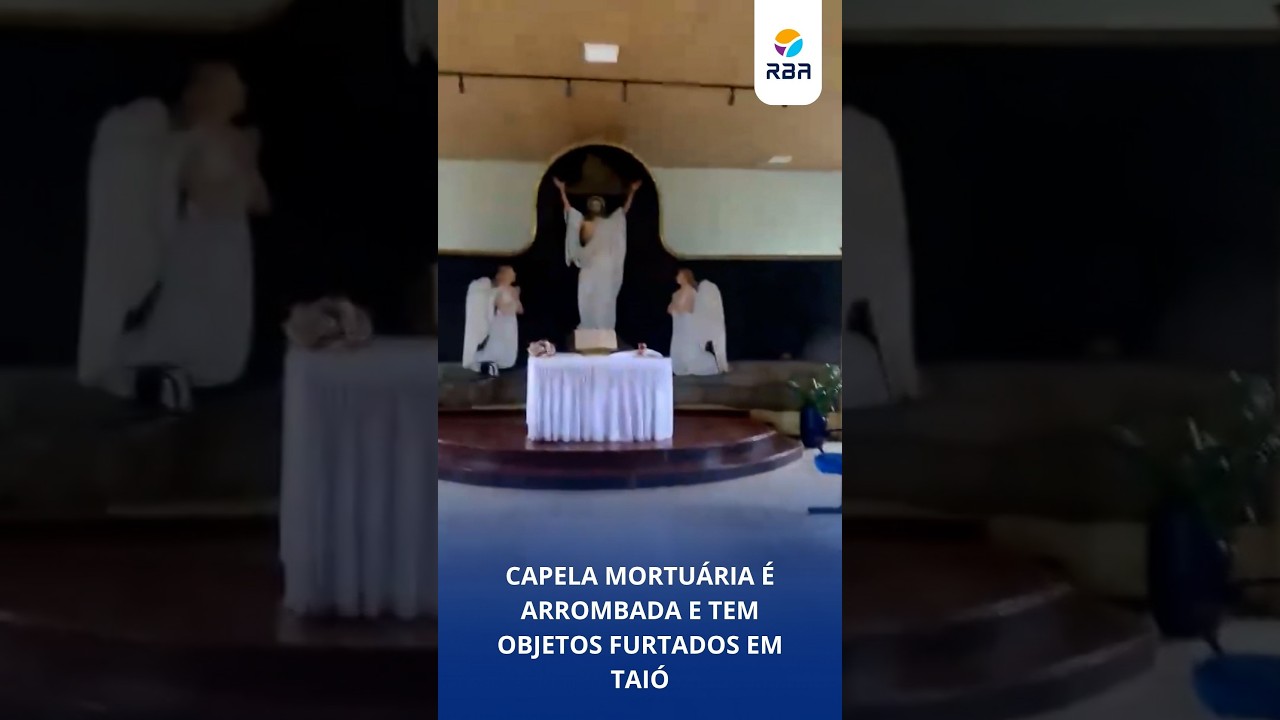 Capela mortuária é arrombada e tem objetos furtados em Taió