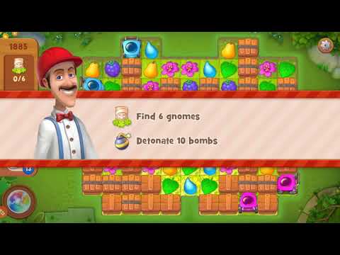 Gardenscapes level 1885