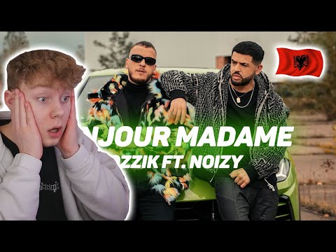 🇦🇱Mozzik feat. Noizy - Bonjour Madame [Official Video] REACTION/REAGIM