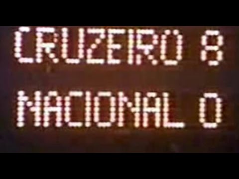 Cruzeiro 8 vs. Atlético Nacional 0 - Supercopa Libertadores 92 [Resumen] HD