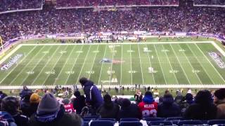 Patriots vs. Dolphins ! My View from Gillette!