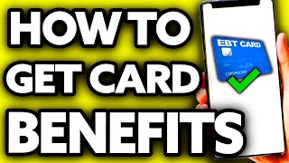 How To Get Cash Benefits from EBT Card (Very EASY!)