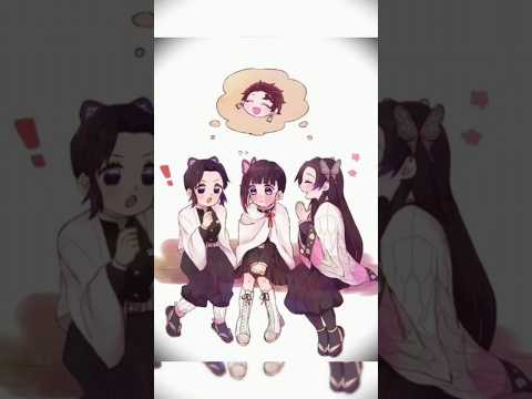 happy 🤒❤️ [tanjiro x kanao] #demonslayer #anime #edit #shorts