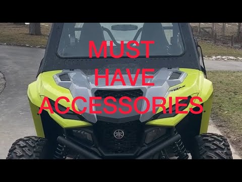 Yamaha RMAX 1000 some MUST HAVE accessories and mods | What do I need?