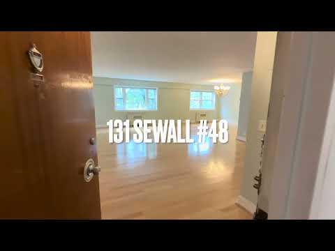 131 Sewall HUGE Brookline studio w/ 1 parking near #bostonuniversity