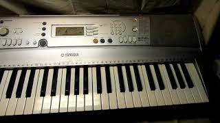 Video thumbnail for Yamaha Touch Response YPT-300 61 Keyboard demo by Dave halverson