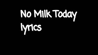 Herman&#39;s Hermits- No Milk Today (lyrics)