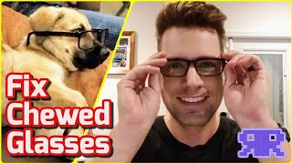 Hack: How To Fix Chewed Eyeglasses Frames Using Heat Shrink (Off Menu)