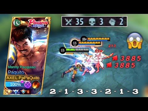 AGGRESSIVE PAQUITO MONTAGE | BEST KILLS MOMENT | TOP GLOBAL PAQUITO COMBOS MONTAGE | MLBB