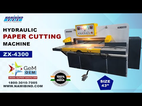 Paper Cutting Machine videos