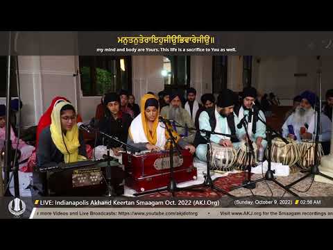 025 Bibi Prabhnoor Kaur Jee MI @ Indianapolis Oct. 2022 Raensabaayee Keertan Smaagam