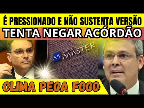 🚨BOMBA: FLÁVIO BOLSONARO É DESMASCARADO AO VIVO APÓS NEGAR ACÓRDÃO NA CPI DO MASTER💣
