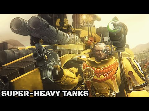 Unification Mod | Imperial Fists & Mega Tanks vs Necrons! - Warhammer 40K: Dawn of War: Soulstorm