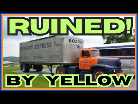 Roadway Express: Another Great Company Ruined by The Yellow Corporation.