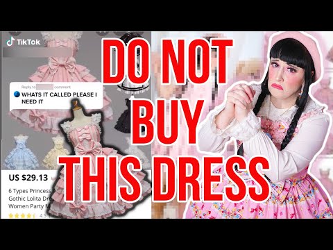 I bought the INFAMOUS Pink Lolita Dress so you don't have to