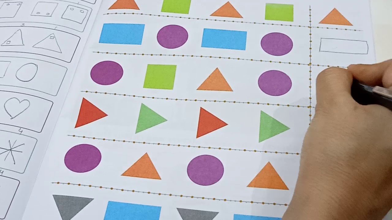 Class UKG (Pattern - Worksheet) Chapter 11 ( Maths)