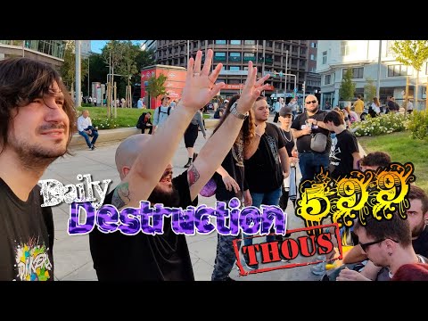 Daily Destruction Thous 599 - Quedada Remember en Plaza España 10 años después! Crossover ThousGang!