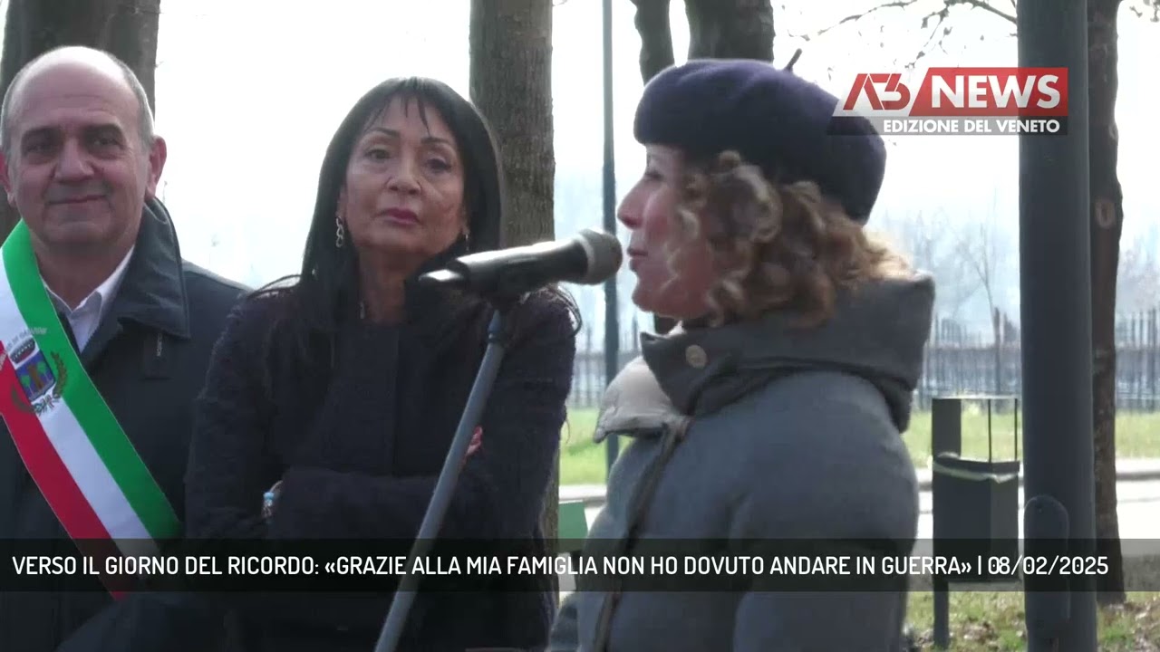 VERSO IL GIORNO DEL RICORDO: «GRAZIE ALLA MIA FAMIGLIA NON HO DOVUTO ANDARE IN GUERRA» | 08/02/2025