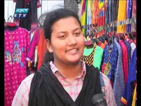 ঈদ কেনাকাটায় ব্যস্ত ক্রেতারা