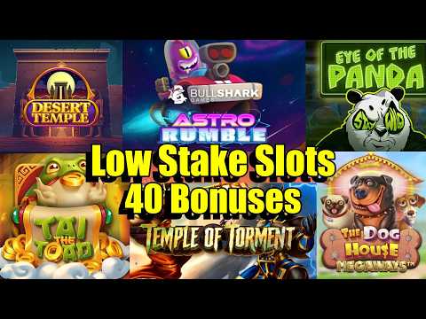 Thumbnail for video: Wednesdays Slot Session, Mostly Hacksaw Slots, 40 Bonuses in Total