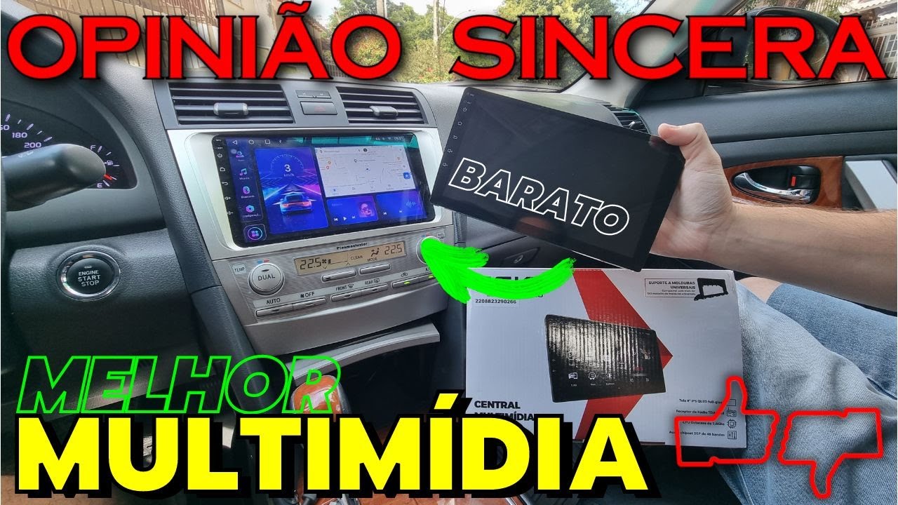 Multimídia BOA e BARATA para Civic, Corolla, GM Cruze, Focus! Comprar da China? Vale a pena? Preço