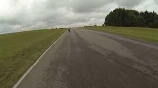 preview picture of video 'Jozx12 à Chambley KTM 990 SMR session 4 après-midi'