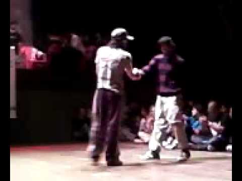 SPDRJ ( batalha urbana 2011)  - Batalha de Locking - Biano Vs Soulprendente (chile)