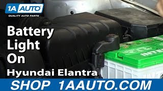 Why Is my Battery Light On? Alternator Fuse 01-06 Hyundai Elantra
