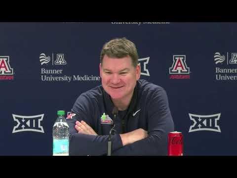Arizona Basketball Press Conference - Tommy Lloyd