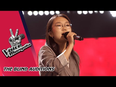 Enkhzul- "Wings" - Blind Audition - The Voice of Mongolia 2022