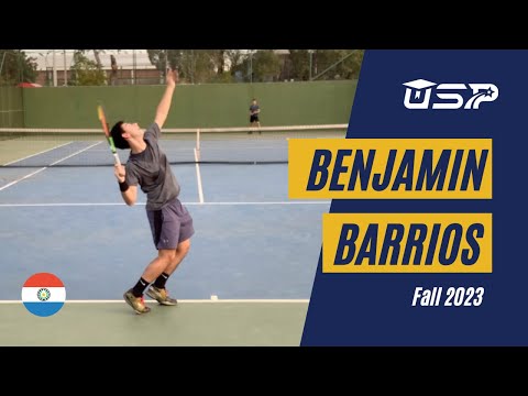 Benjamin Barrios - Tennis Recruiting Video - Fall 2023