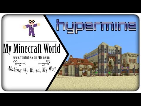 My Minecraft World - E13: (MC Edit) Hypermine Desert Move