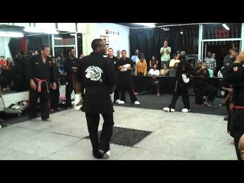 Keyon Allen vs Leon Jefferson pt 1 - Black Belt Test - 20120824_213945