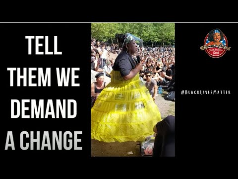 Momma Cherri's Speech at the Brighton Black Lives Matter Rally #BLM