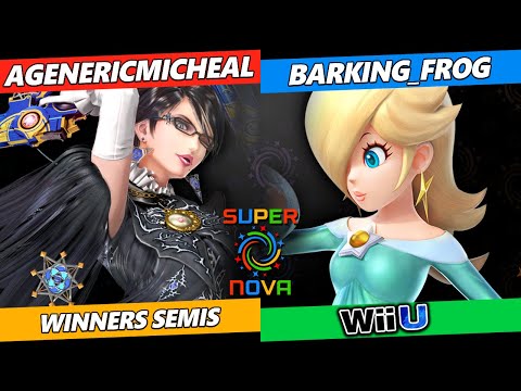 Supernova 2024 Winners Semis - AGenericMicheal (Bayonetta) Vs. Barking_Frog (Rosalina) Smash 4