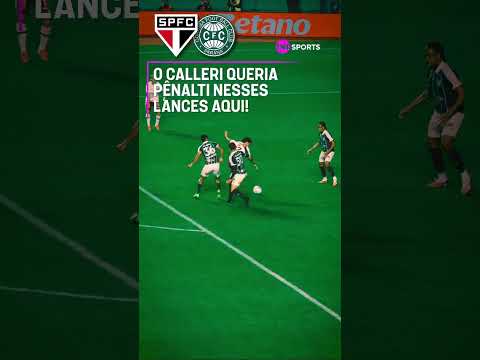 O CALLERI TEM RAZÃO? SE LIGA NOS LANCES QUE DEIXARAM O ATACANTE DO SÃO PAULO REVOLTADO #shorts