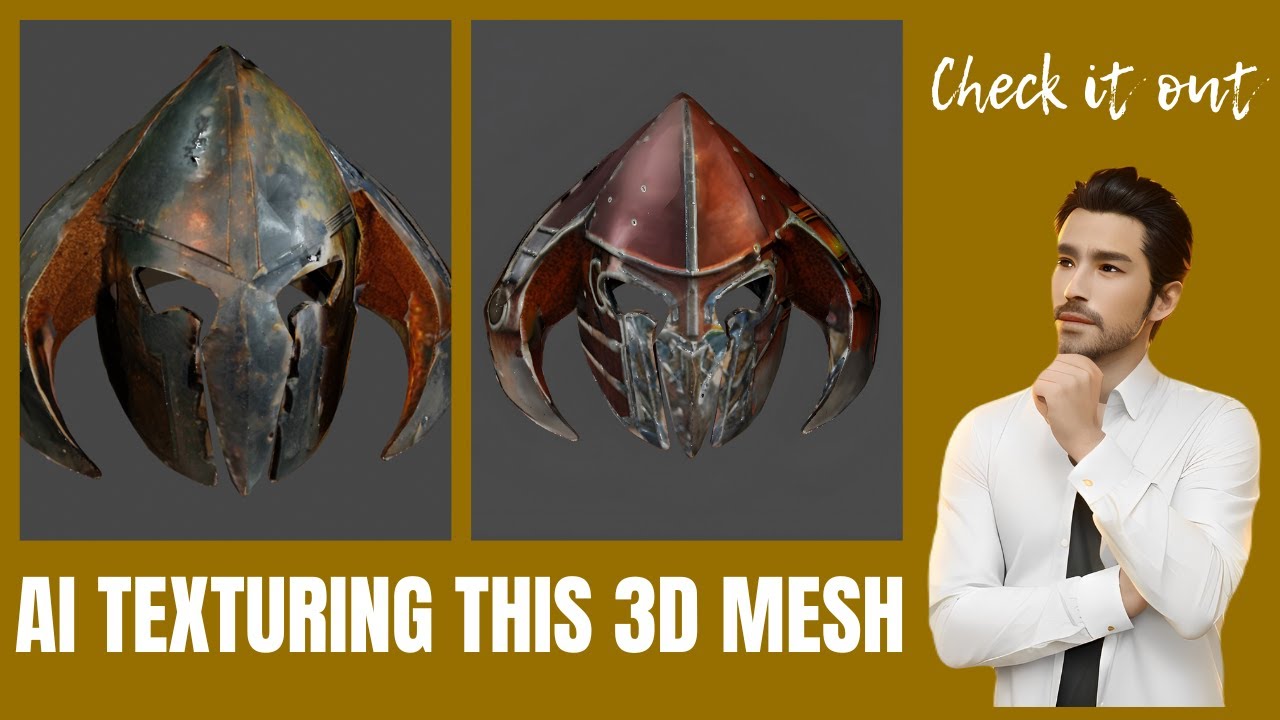 Texturing a 3D Mesh is now faster with AI in Polyhive