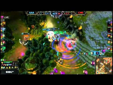Gambit Diamondprox Elise  Highlights -[Replay LOL] 2014