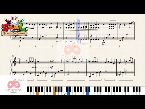Elim OST Piano Tutorial + Music Sheet (Avec Le TeMPs) - Seal Online BGM