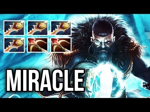 Miracle Kunkka 35 kills by 4 Rapiers Epic Game Party MMR Gameplay Highlight