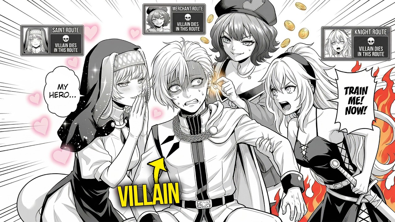 Reincarnated As A Hated Villain, He Uses Game Knowledge To Create S+ Rank Party & Change His Fate