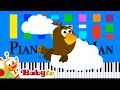 BabyTV The Birds Slow EASY Medium 4K Piano Tutorial