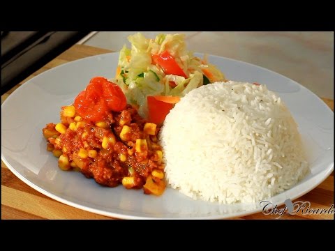 Nye Party Cooking Dinner Jamaican Corn Beef With Rice | Recipes By Chef Ricardo
