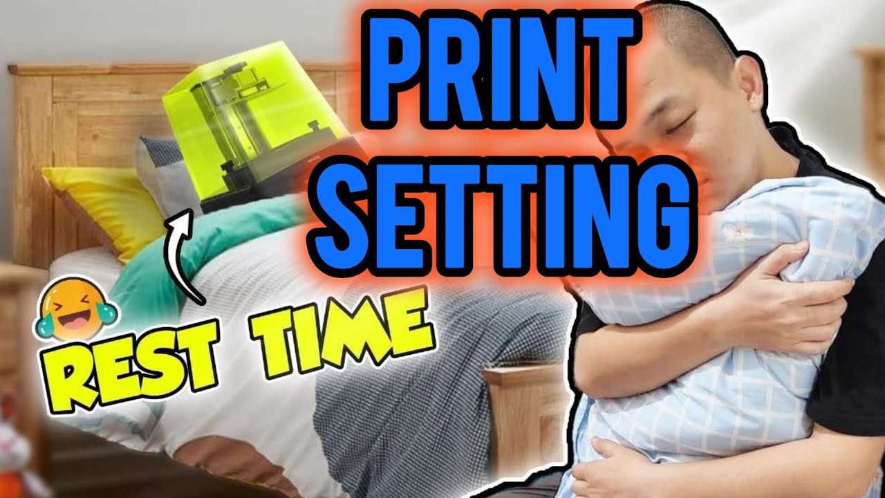 Masterclass Resin Printing - Light Off Delay And Rest Time