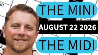 The game within the game! - NYT Mini and Midi Crosswords for August 21 2026