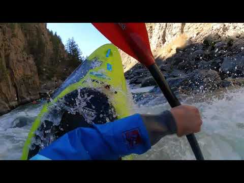 Kayaker's Famous Last Words Before Swimming Rapid | Gore Canyon