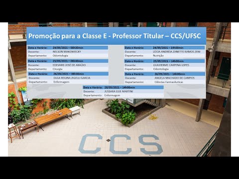 Promoção Classe E - Professor Titular