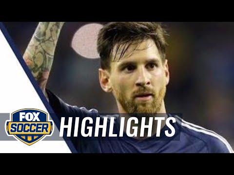 Messi vs USA — All Touches | 2016 Copa America