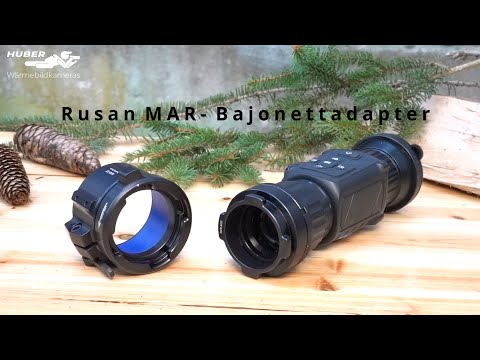 Rusan MAR-Bayonett-Adapter - für maximale Wiederholgenauigkeit